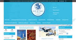 Desktop Screenshot of museeairfrancelaboutique.com